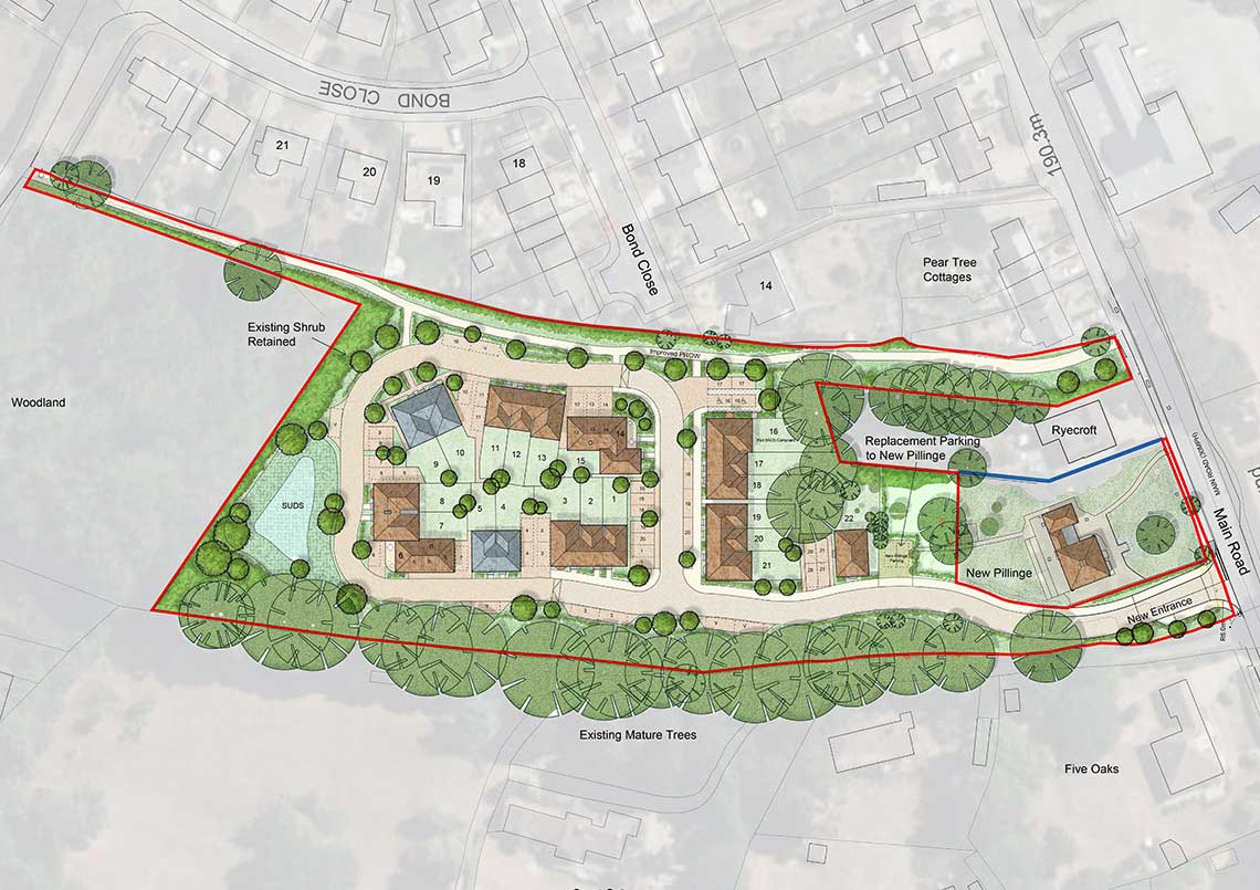 Land Rear of New Pillinge Knockholt 2026 - Detail